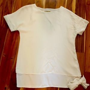 Sacoor brothers white classical shirt